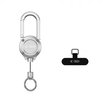 TECH-PROTECT ATH02 Urbanloop Anti-Theft Mount for AirTag Silver