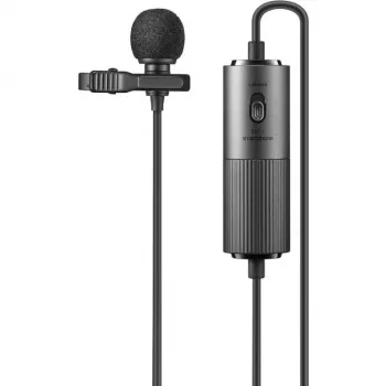 Godox LMS-60C Lavalier Microphone 6m Omnidirectional Electret Condenser Clip-On Microphone for Smartphones, DSLRs and Cameras
