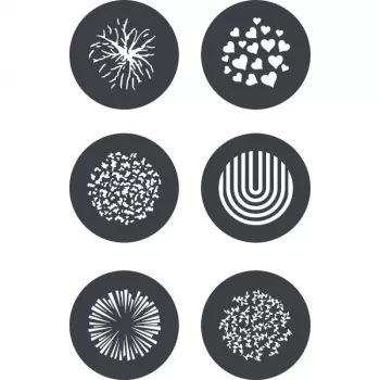 Godox GP GS2 Gobo Set for GP Projection Attachment (6 Patterns)