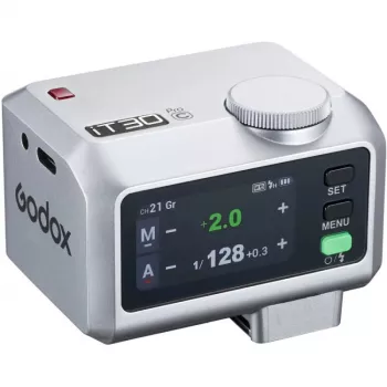 Godox iT30Pro TTL Flash for Canon with 2.4G Wireless X System - Silver