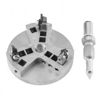 NEO TOOLS 55-540 Diamond Hole Saw Set for Tiles and Ceramics – 33, 53, 67, 73 mm, 4-Piece with Arbor, Wet Drilling, Hex Shank, Sturdy Storage Case