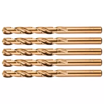 NEO TOOLS HSS-Co Cobalt Metal Drill Bit 10.0 mm, 5-Pack