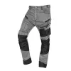 NEO TOOLS 81-360-2-L Denim Work Trousers with Oxford Reinforcements, Grey, Size L
