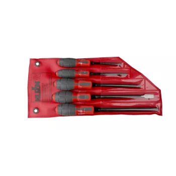 BAHCO Screwdriver Set 5-Piece: 4 Slotted, 1 Phillips PH2