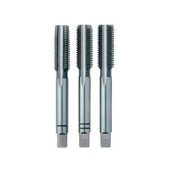 M14 Metric Coarse Hand Tap Set, 3-Piece, HSS, EL-CUT, DIN 352, 6H