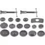 NEO TOOLS 18-Piece Manual Brake Caliper Piston Rewind Tool Set with Case