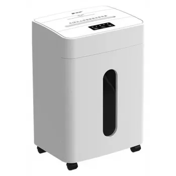 Tracer SilentBlade White Paper Shredder with Particle Cut, 10 Sheets, P-4, 21 L
