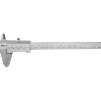 NEO TOOLS DIN-certified vernier caliper, 150 mm, stainless steel