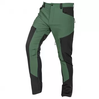 NEO TOOLS OUTDOOR Work Trousers, 4-Way Stretch, Green-Grey, Size S
