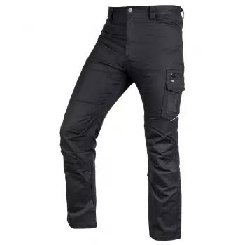 NEO TOOLS Mix&Match Canvas Work Trousers, Black, Size S