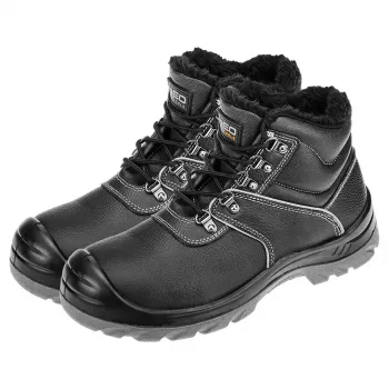NEO TOOLS Padded Work Ankle Boots S3 SRC, Steel Toe Cap and Penetration-Resistant Midsole, Size 46