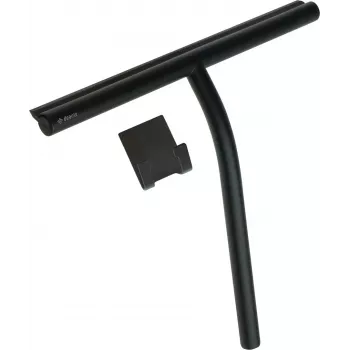 DEANTE Squeegee with Hanger – 25 cm Rubber Lip, Ergonomic Handle, Streak-Free Cleaning for Shower, Tiles, Windows