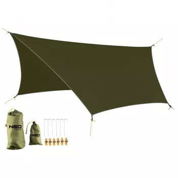 NEO TOOLS waterproof tarpaulin 360 x 290 cm 210T PU3000