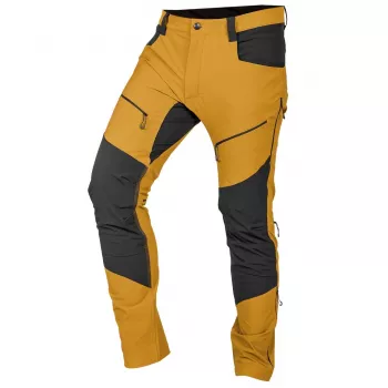 NEO TOOLS OUTDOOR Work Trousers, 4-Way Stretch, Mustard Yellow, Size S