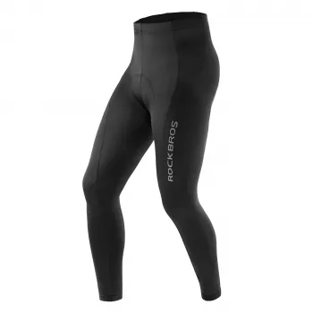 ROCKBROS RK2004L Breathable Cycling Shorts with 3D Gel Padding, Size L, Black