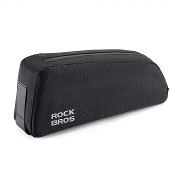 ROCKBROS Bicycle Top Tube Frame Bag 0.9L - Black