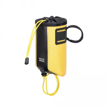 Rockbros AS-162 Waterproof Handlebar Bag for Bottles - Yellow