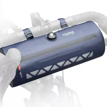 ROCKBROS AS-144 ROAD TO SKY Waterproof Handlebar Bag for Bicycle 4L Blue