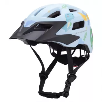 Wozinsky Children's MTB Bike Helmet with Detachable Visor 52-56 cm - Light Blue