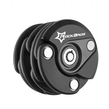 ROCKBROS WL798 Folding U-Lock Bicycle Lock - Black