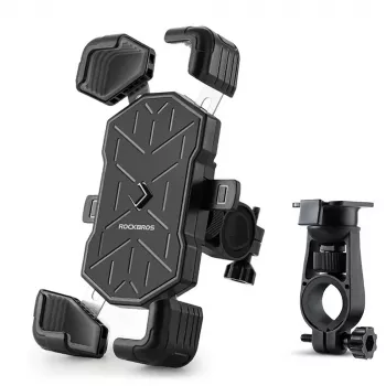 ROCKBROS HW-117 Clamp Handlebar Mount for Smartphones - Black-Grey
