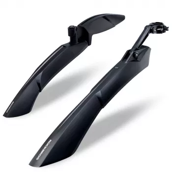 ROCKBROS FK-870 Quick-Release Adjustable Bicycle Mudguard Set - Black