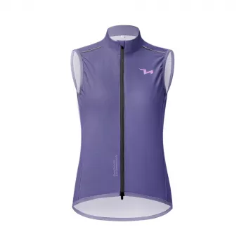 ROCKBROS Women's Cycling Gilet MJ008 TVI Windproof Purple Size S