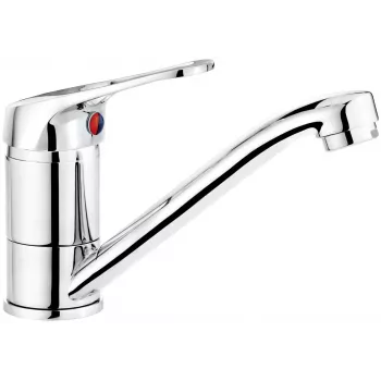 DEANTE Arnika Basin Mixer Tap with Swivel Spout, Matt Black
