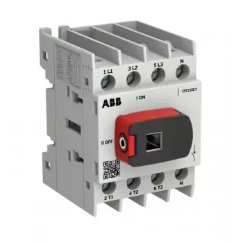 ABB Switch Disconnector OTOT25G1-4BSN2Plus 25 A 4-Pole Size G1