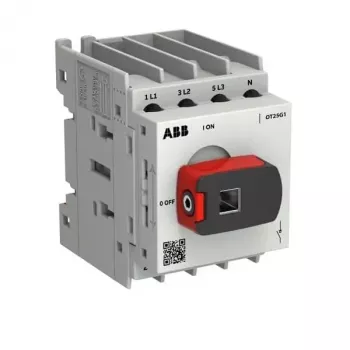ABB OTOT25G1-4MSN2Plus Switch Disconnector, 25 A, Frame G1, 4-Pole