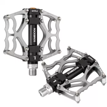 ROCKBROS JT201012LS Aluminium Platform Pedals - Silver