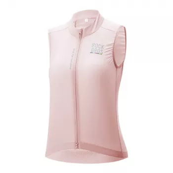 ROCKBROS ROAD TO SKY Women's Gilet, Lightweight and Breathable, for Cycling - Pink, Size S