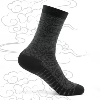 ROCKBROS ROAD TO SKY Cycling Socks - Black, Size 39-42