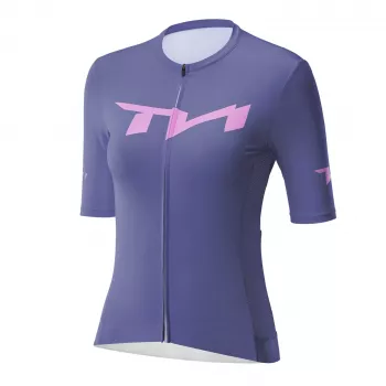 ROCKBROS Women's Cycling Jersey YDDX012-1 Short-Sleeve Purple Size S