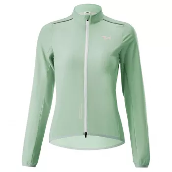 ROCKBROS Women's Cycling Jacket YPW069 Windproof Water-Repellent Green Size M