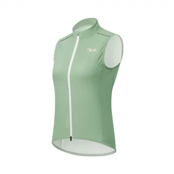 ROCKBROS Women's Cycling Gilet MJ008 TVI Windproof Green Size M