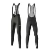 Rockbros Women's Cycling Bib Shorts YDCK005 TVI with Padding, Black, Size M
