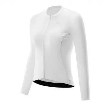 ROCKBROS Women's Long-Sleeve Cycling Jersey TVI White S