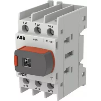 ABB OT Plus OT25G1-3BS25 A Switch Disconnector, Frame G1, 3-Pole, with Handle (1SCA163417R1001)
