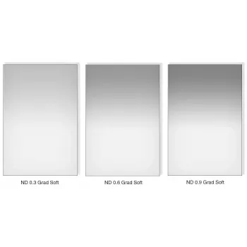 LEE Filters 100mm Neutral Density Graduated Soft Filter Set (0.3, 0.6, 0.9) with Pouch