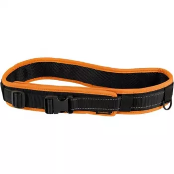 Fiskars 1003626 Functional Form Tool Belt with Quick-Release Buckle, Adjustable Waist up to 120 cm, Durable Water-Repellent Polyester, Multiple Pockets and Loops, Black/Orange