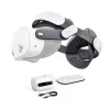 BOBOVR M3 Pro+ Battery Head Strap with 6500 mAh Battery and Charging Station for Meta Quest 3/3S - White