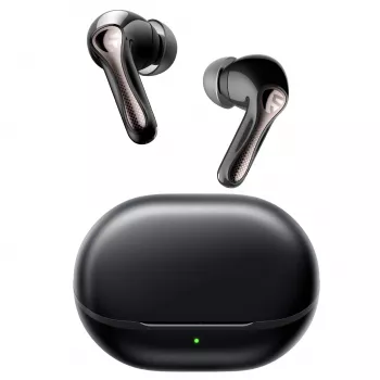 Soundpeats Air5 Pro Wireless Earphones with Hybrid ANC, LDAC, Bluetooth 5.3, Black