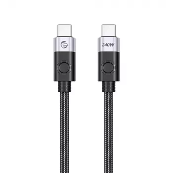 ORICO CC240 USB4 USB-C to USB-C Cable 240W PD 40Gbps 8K 60Hz 0.5m Black