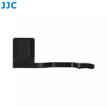 JJC TA-XT50 Thumb Grip for Fujifilm X-T50 - Aluminium Alloy, Hot Shoe Mount, Black