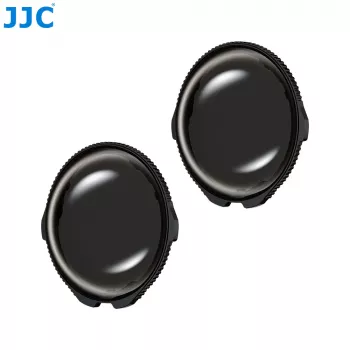 JJC TLP-X5ND16 2-Pack ND16 Neutral Density Filter for Insta360 X5 - Tempered Glass, Multi-Coated, 4-Stop Light Reduction