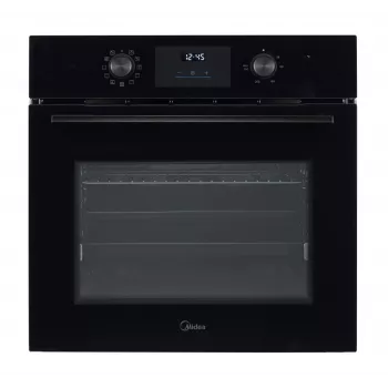 Midea MBO65M80M1-BK Built-In Electric Oven, 70L, Touch Display, Black