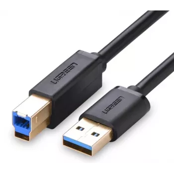 UGREEN US210 USB 3.0 Type-A to Type-B Cable 1m Black