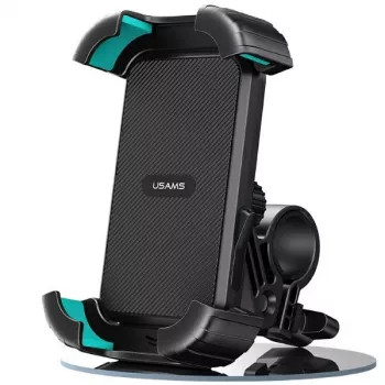 USAMS US-ZJ078 Bicycle Phone Holder, Black (ZJ78ZJ01)