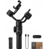 Zhiyun C030124ABR1 Smartphone Gimbal Stabiliser 3-Axis with Integrated Fill Light, Bluetooth 5.0, 2600mAh Battery, up to 25h Runtime, Supports 50-90mm Smartphones, Black